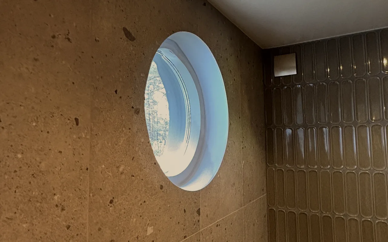 Still from the scan: Bathroom
